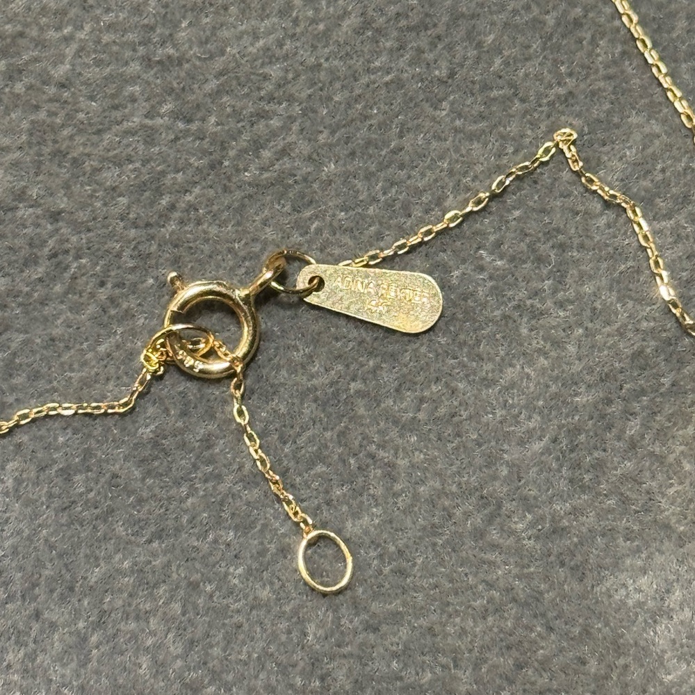 Adina Reyter Elegant Gold and Opal Necklace - Picture 4 of 9